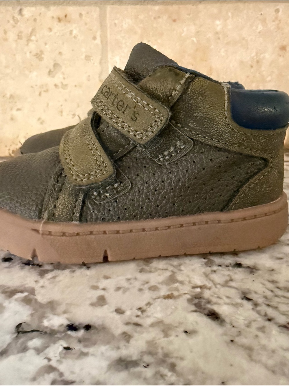 Carter's Baby Boys' Vienna (Green Booties)